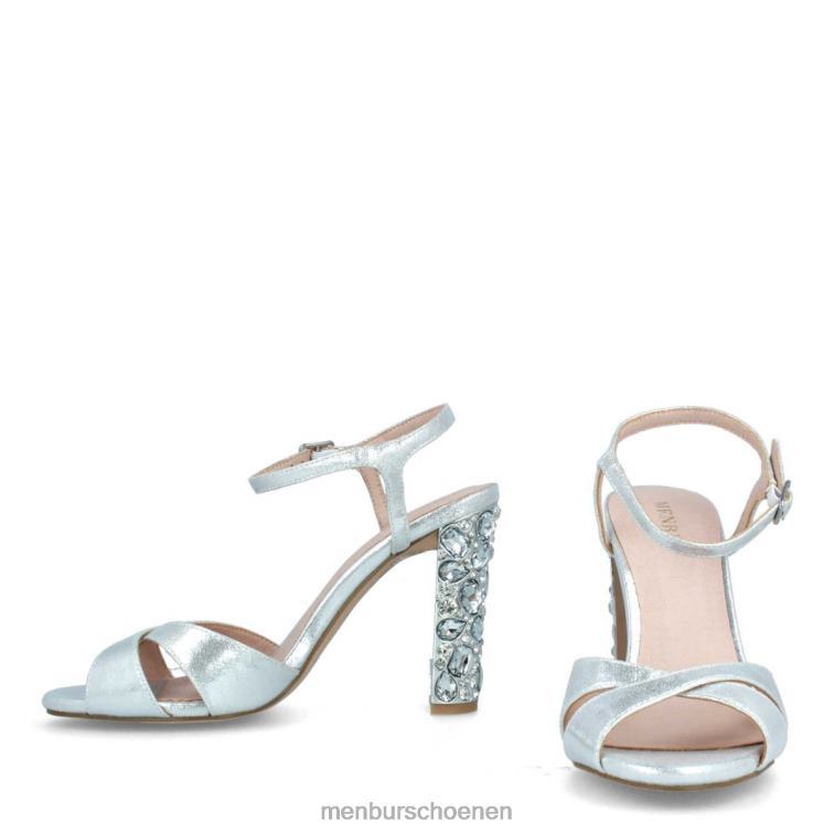 zilver hoge hakken 64N064193 ascrea vrouwen Menbur