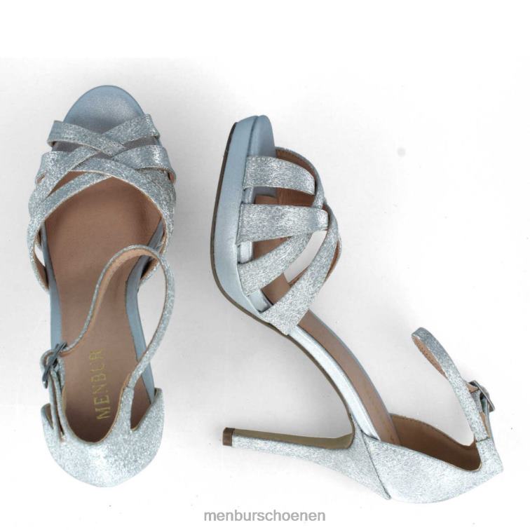 zilver hoge hakken 64N064269 volperino vrouwen Menbur