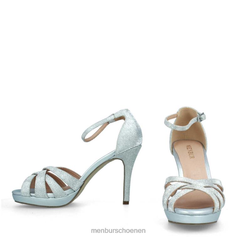 zilver hoge hakken 64N064269 volperino vrouwen Menbur