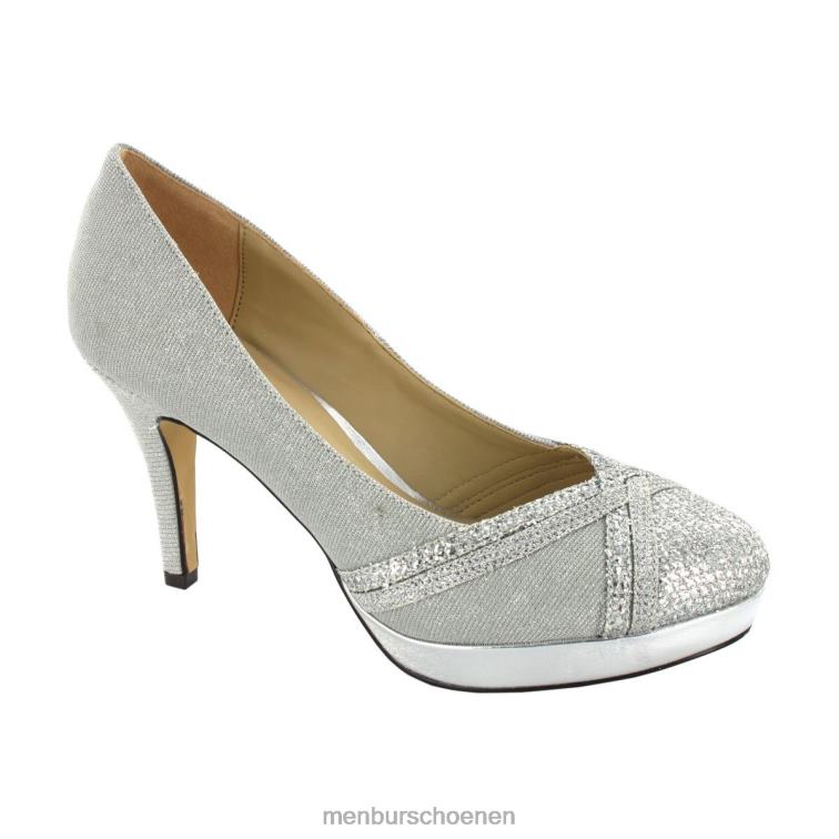 zilver hoge hakken 64N064769 alora vrouwen Menbur