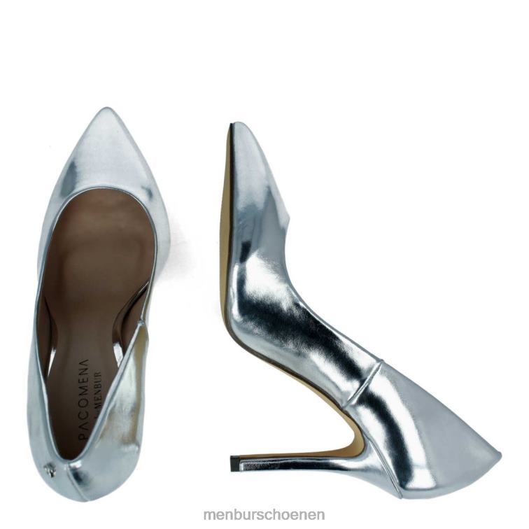 zilver hoge hakken 64N064798 cedrino vrouwen Menbur