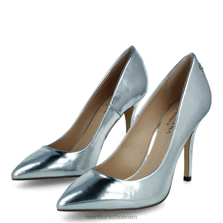 zilver hoge hakken 64N064798 cedrino vrouwen Menbur