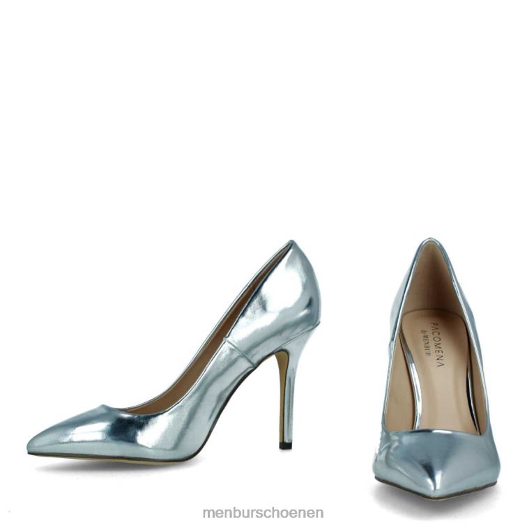 zilver hoge hakken 64N064798 cedrino vrouwen Menbur