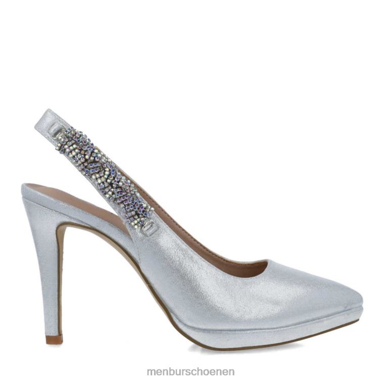 zilver hoge hakken 64N064840 hipatie vrouwen Menbur