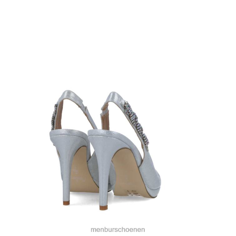 zilver hoge hakken 64N064840 hipatie vrouwen Menbur