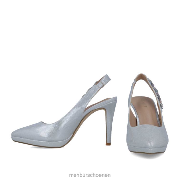 zilver hoge hakken 64N064840 hipatie vrouwen Menbur