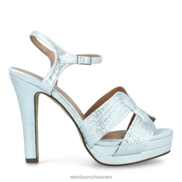 zilver hoge hakken 64N064892 arsiero vrouwen Menbur