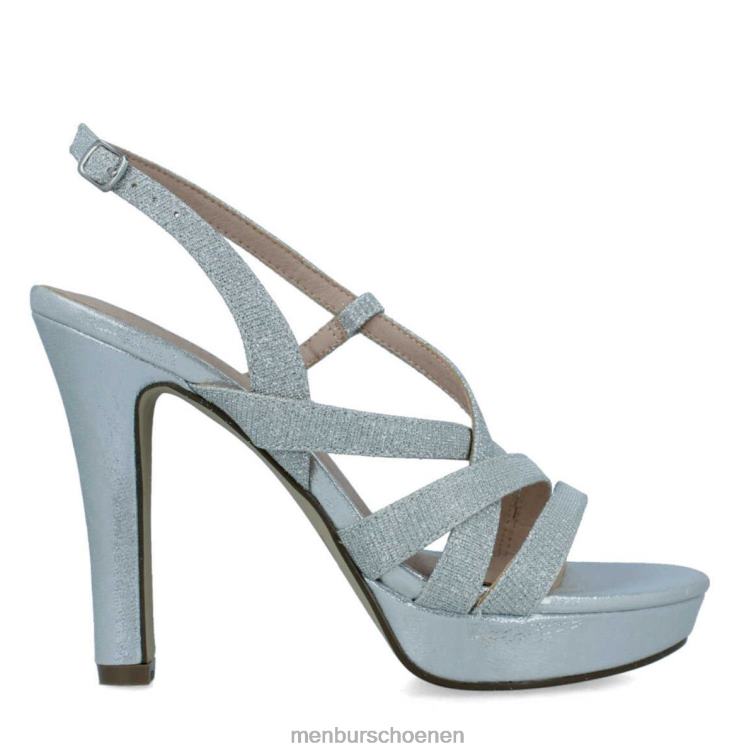 zilver hoge hakken 64N064902 alpette vrouwen Menbur