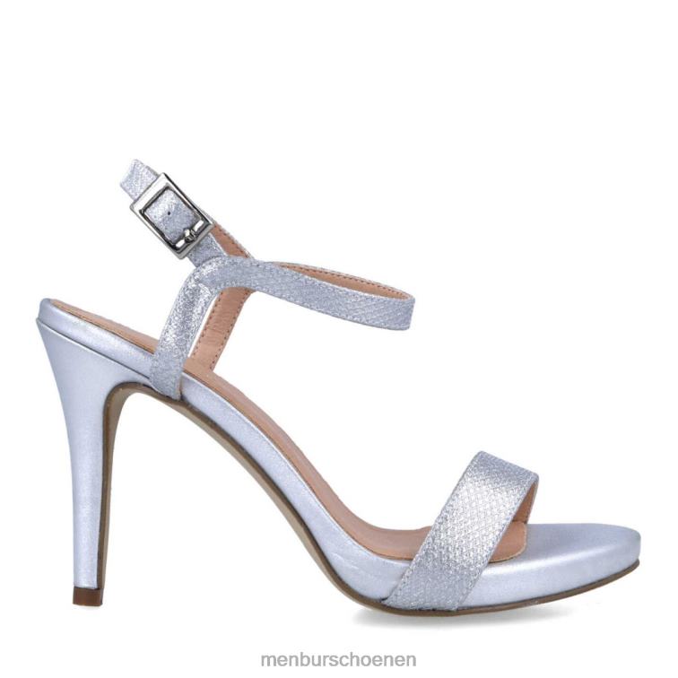 zilver hoge hakken 64N064929 creonte vrouwen Menbur