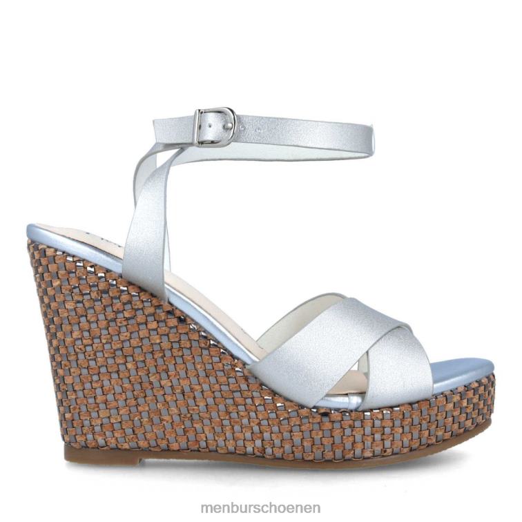 zilver hoge hakken 64N065015 sillano vrouwen Menbur