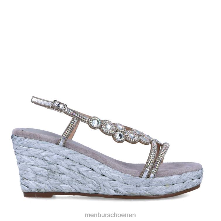 zilver hoge hakken 64N065017 cloto vrouwen Menbur