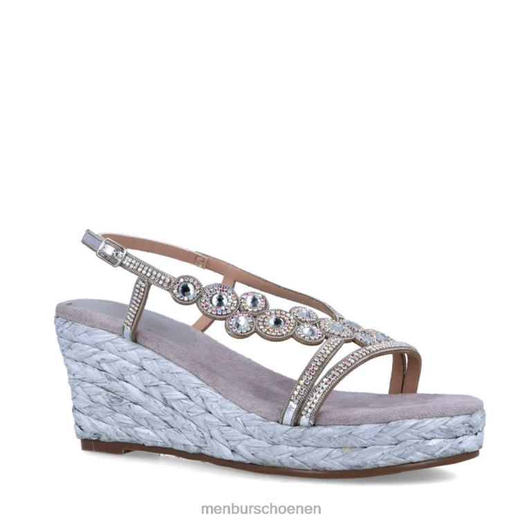 zilver hoge hakken 64N065017 cloto vrouwen Menbur