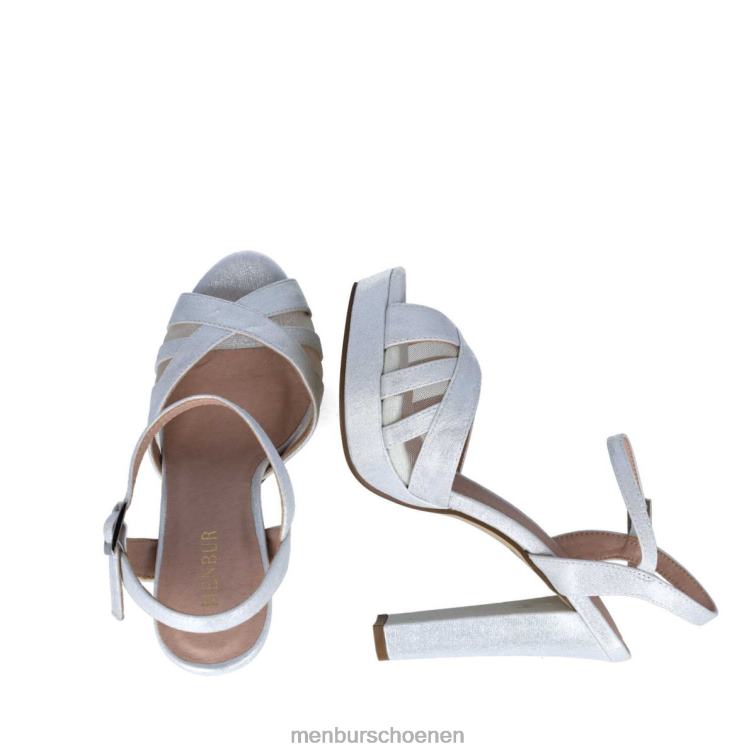 zilver hoge hakken 64N065019 avontuurlijk vrouwen Menbur