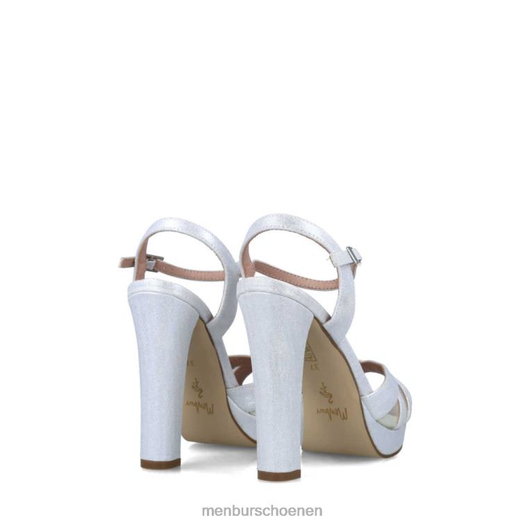 zilver hoge hakken 64N065019 avontuurlijk vrouwen Menbur