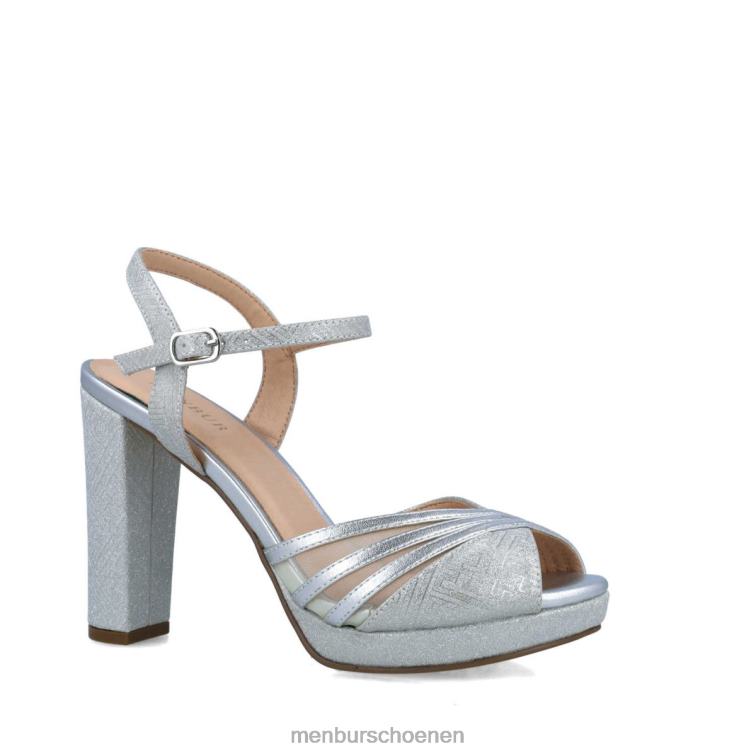 zilver hoge hakken 64N065043 Carmenta vrouwen Menbur