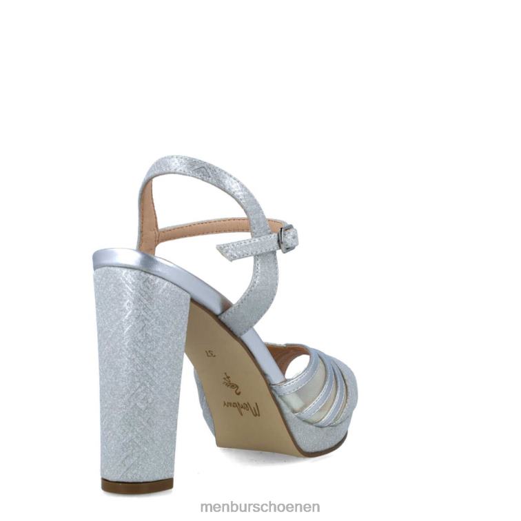 zilver hoge hakken 64N065043 Carmenta vrouwen Menbur