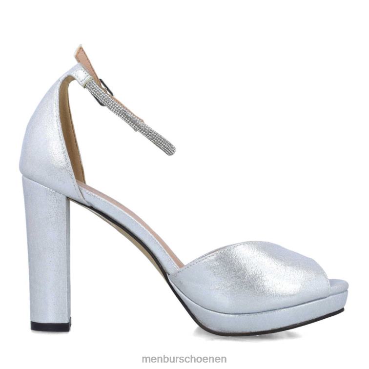 zilver hoge hakken 64N065056 boosheid vrouwen Menbur