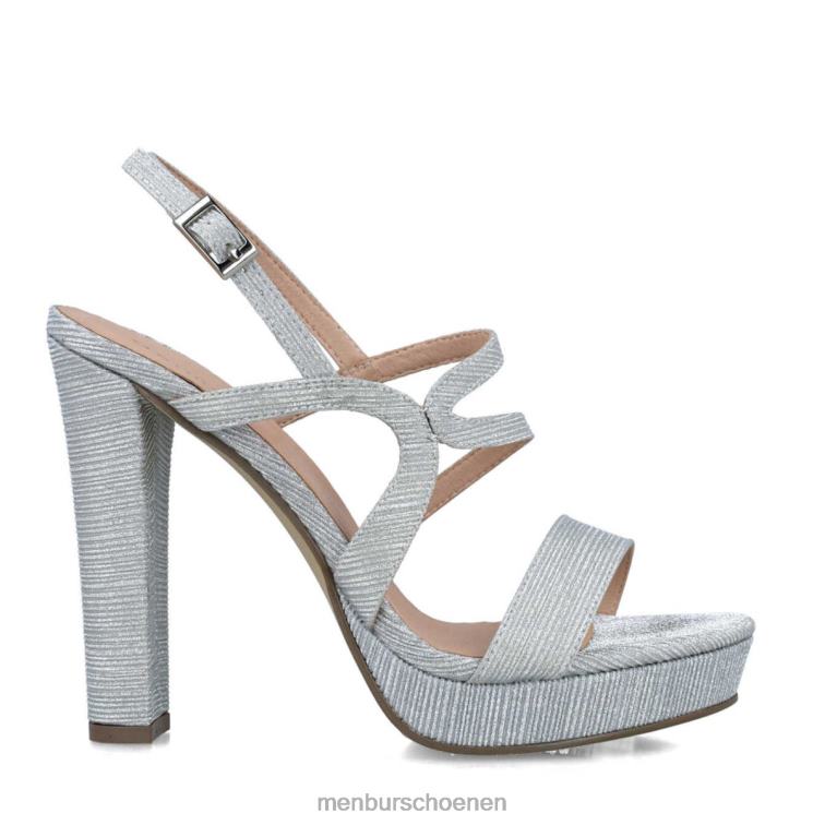 zilver hoge hakken 64N065085 albunea vrouwen Menbur