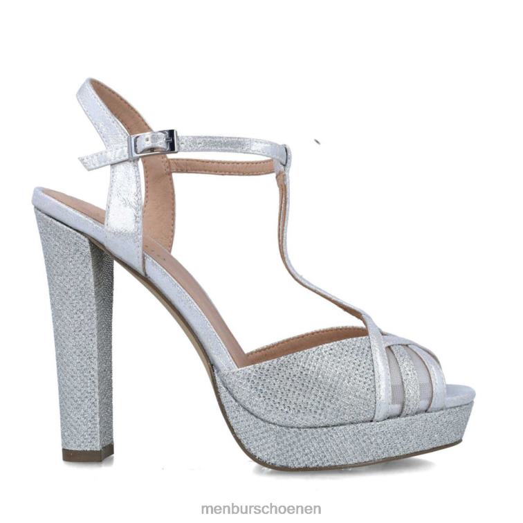 zilver hoge hakken 64N065088 Arvales vrouwen Menbur