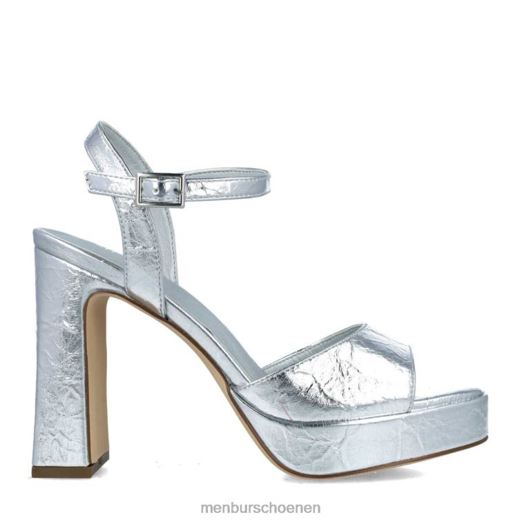zilver hoge hakken 64N065137 Jan vrouwen Menbur