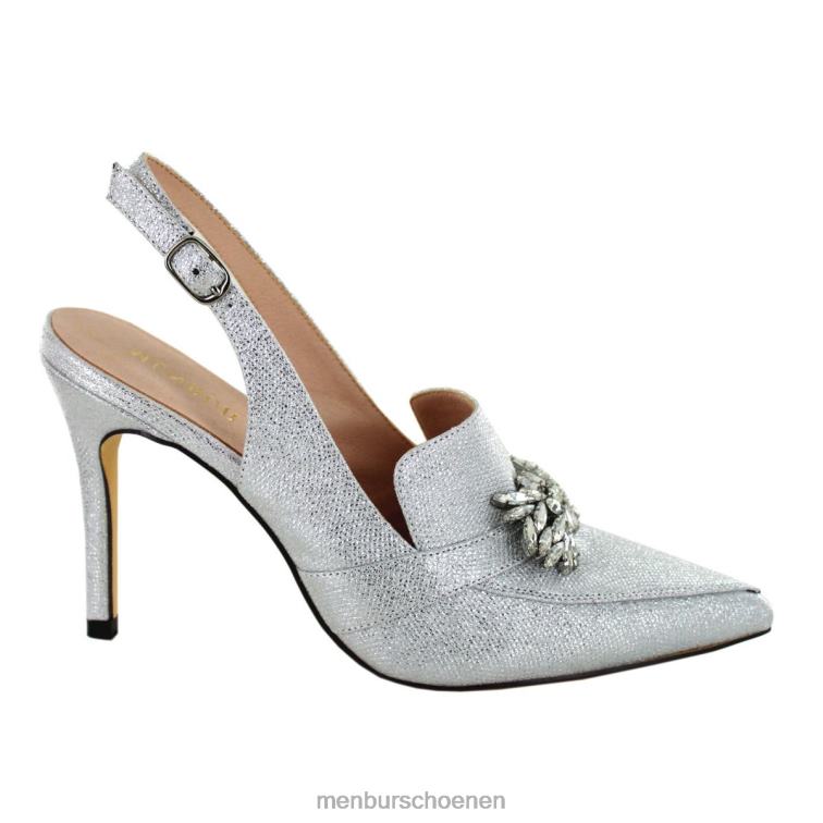 zilver hoge hakken 64N065228 usini vrouwen Menbur