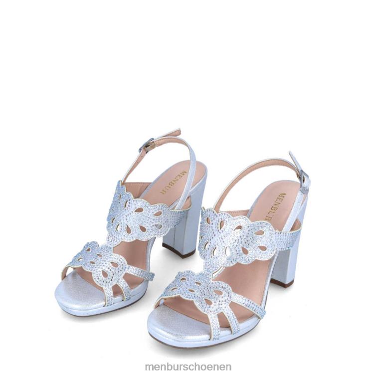 zilver hoge hakken 64N065276 bosco vrouwen Menbur