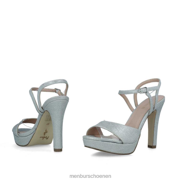 zilver hoge hakken 64N065297 atessa vrouwen Menbur