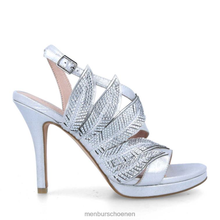 zilver hoge hakken 64N065303 kampello vrouwen Menbur
