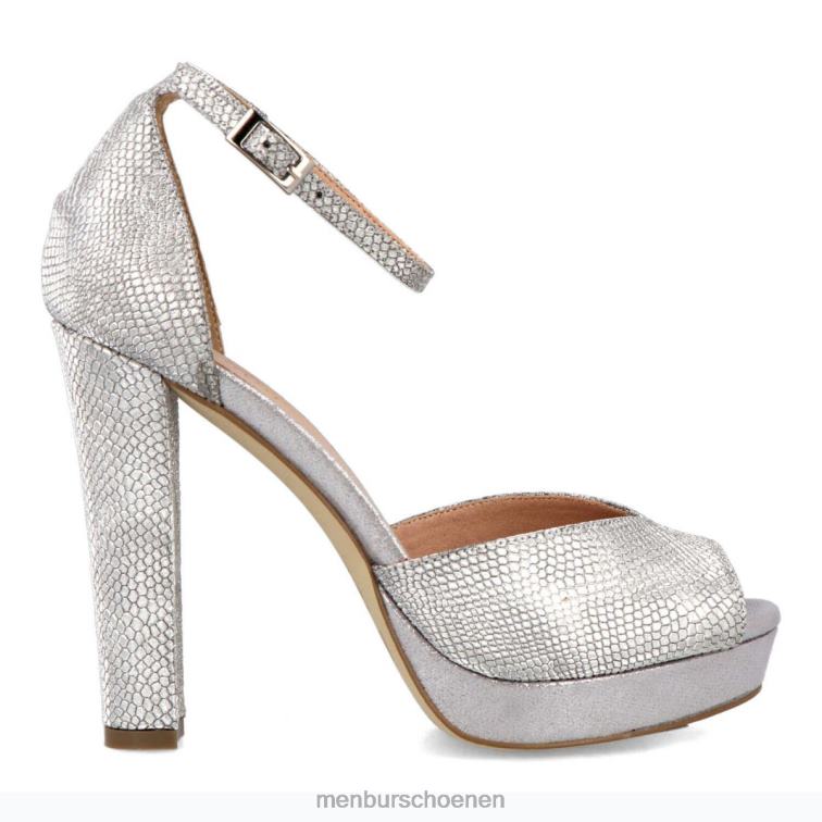 zilver hoge hakken 64N065339 kangemi vrouwen Menbur