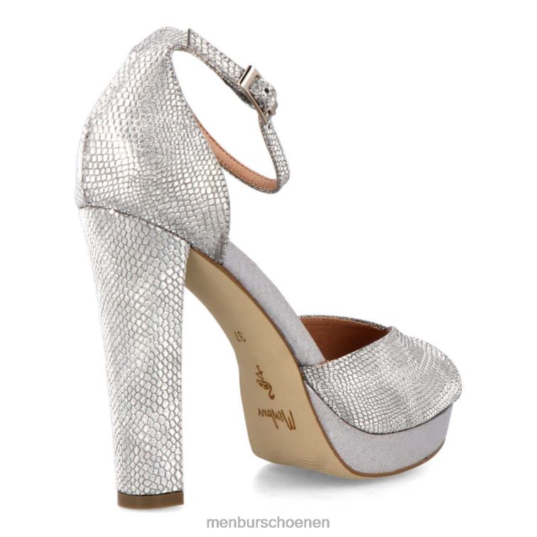 zilver hoge hakken 64N065339 kangemi vrouwen Menbur