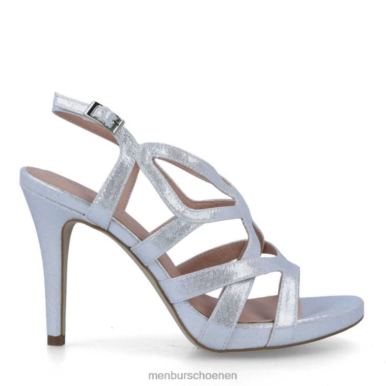 zilver hoge hakken 64N065364 brignole vrouwen Menbur