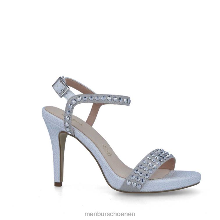 zilver hoge hakken 64N065366 brazzano vrouwen Menbur