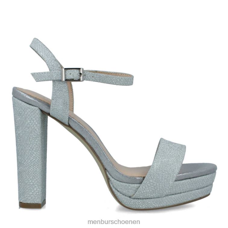 zilver hoge hakken 64N065385 calantha vrouwen Menbur