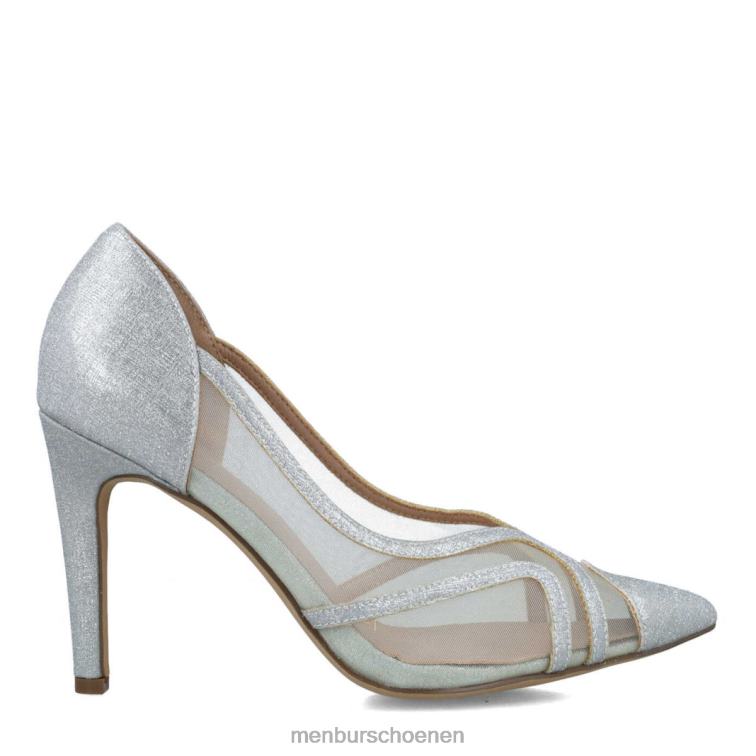 zilver hoge hakken 64N06789 kornerupina vrouwen Menbur