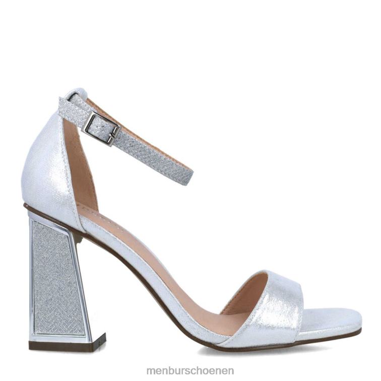 zilver hoge hakken 64N06803 lapislazuli vrouwen Menbur