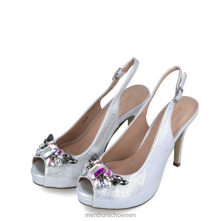 zilver hoge hakken 64N06829 lamia vrouwen Menbur