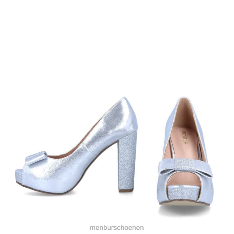 zilver hoge hakken 64N06900 Bianca vrouwen Menbur