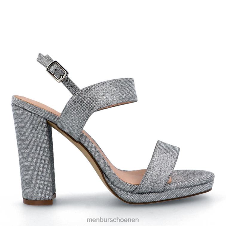 zilver hoge hakken 64N06950 auronzo vrouwen Menbur
