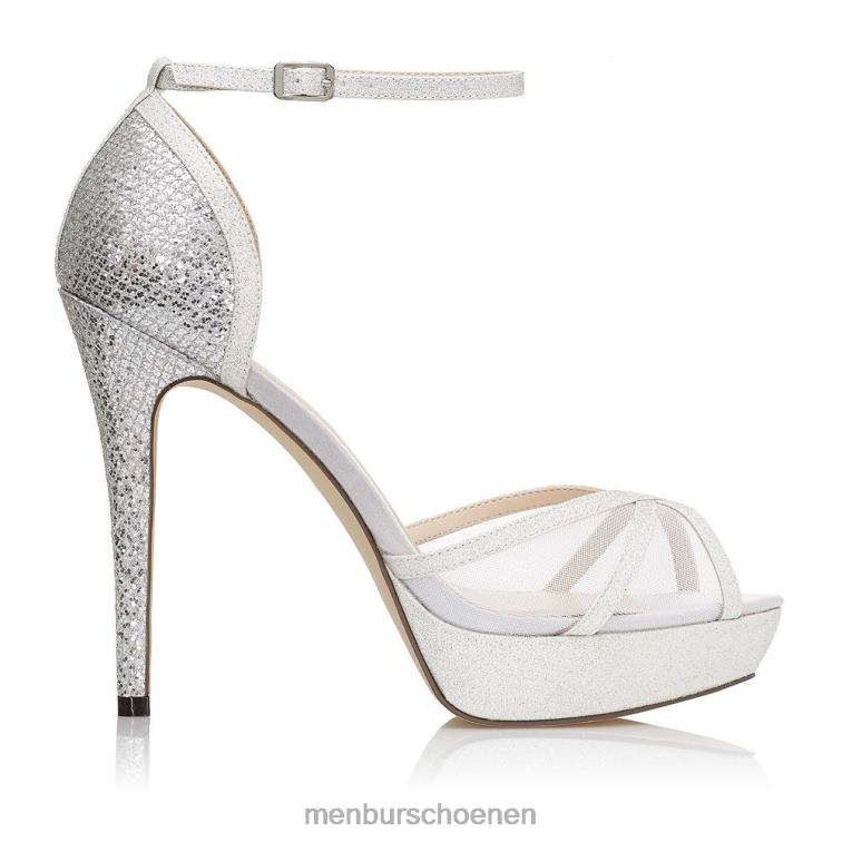 zilver hoge hakken 64N06957 anora vrouwen Menbur