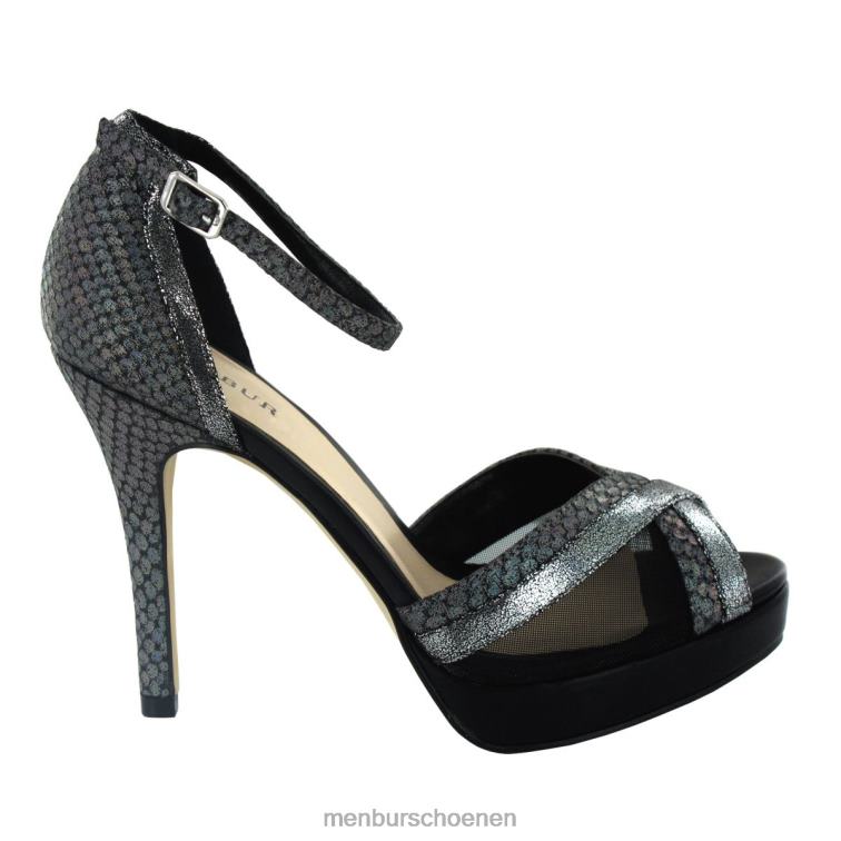 zwart hoge hakken 64N061155 rozuelas vrouwen Menbur