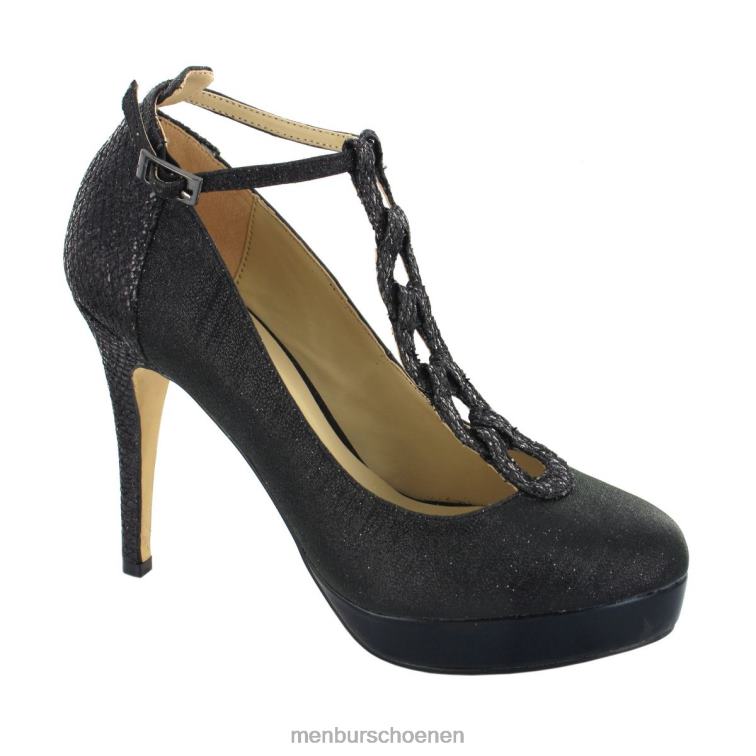 zwart hoge hakken 64N061188 olias vrouwen Menbur