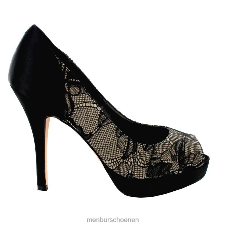 zwart hoge hakken 64N061201 bonache vrouwen Menbur