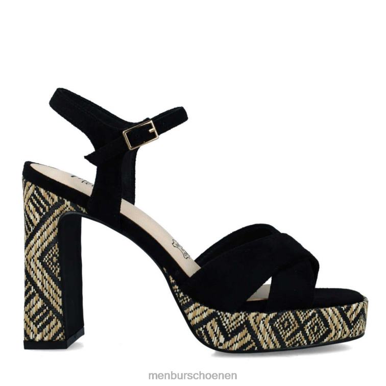 zwart hoge hakken 64N061277 verbergt vrouwen Menbur