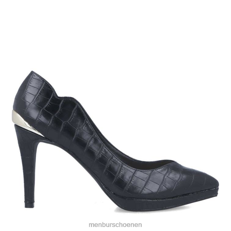 zwart hoge hakken 64N061278 alpette vrouwen Menbur