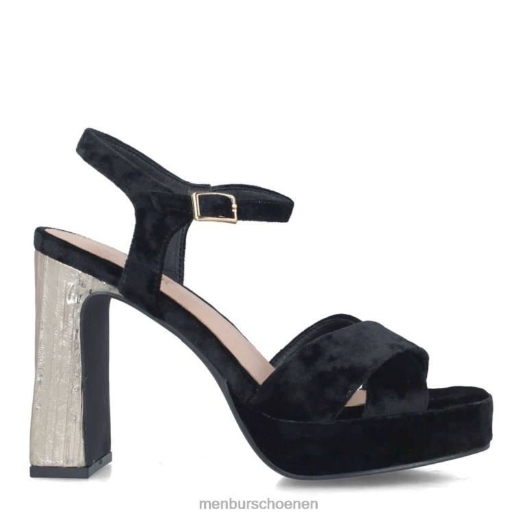 zwart hoge hakken 64N061309 nuummita vrouwen Menbur