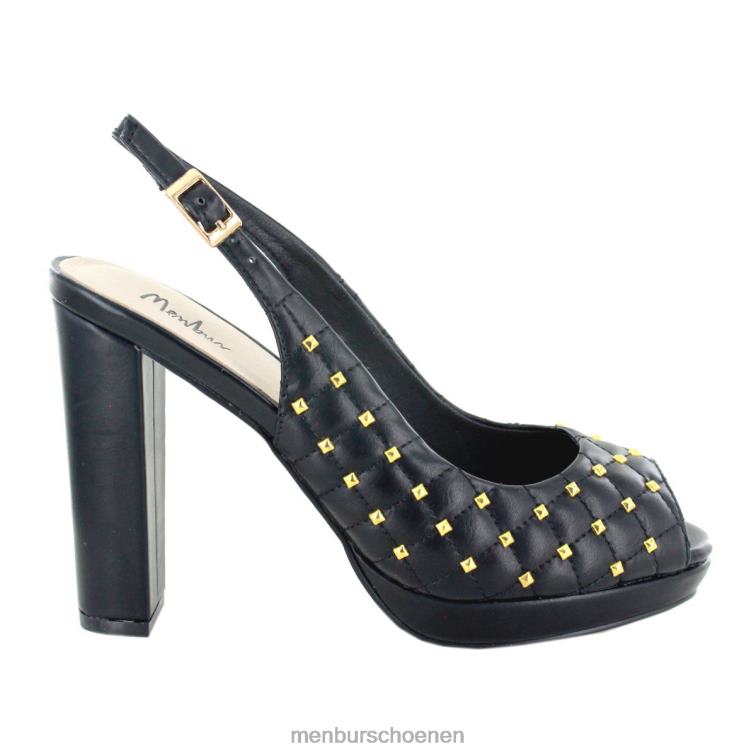 zwart hoge hakken 64N061419 faraldi vrouwen Menbur