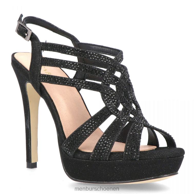 zwart hoge hakken 64N061446 capistrello vrouwen Menbur
