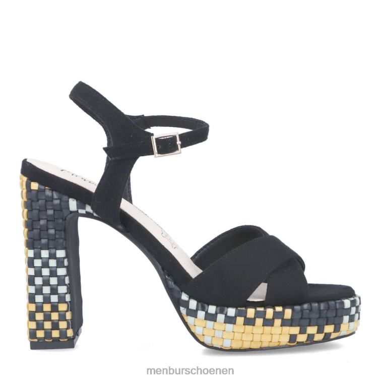 zwart hoge hakken 64N061537 albino vrouwen Menbur