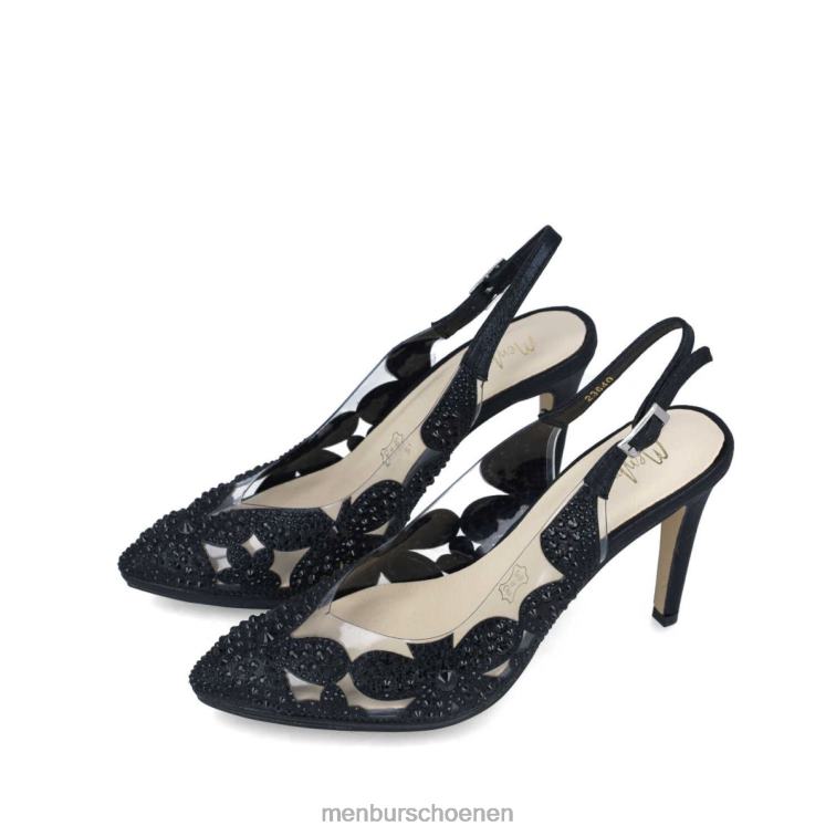 zwart hoge hakken 64N063721 antlia vrouwen Menbur