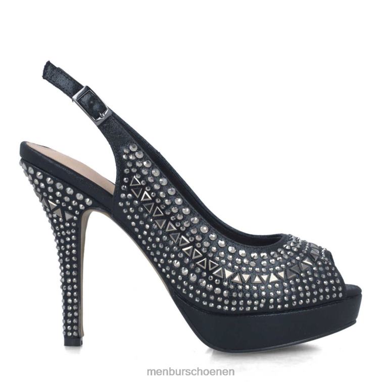 zwart hoge hakken 64N063861 axinita vrouwen Menbur